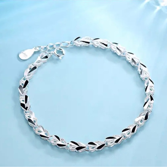 925 Sterling Silver Bracelets Zircon Charm Women Bracelets Silver 925 Jewelry - Picture 5 of 6